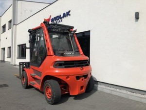 Wózek widłowy diesel Linde H80D-03 udźwig 8000kg