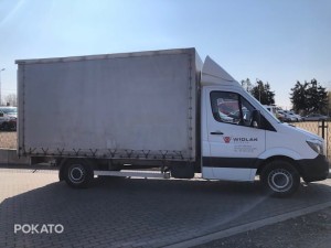Usługa transportowa samochodem dostawczym 3,5 tony